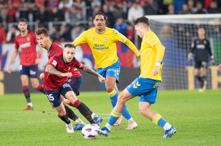 Osasuna sigue teniendo su talón de Aquiles en El Sadar. Su último resultado, un empate ante Las Palmas.