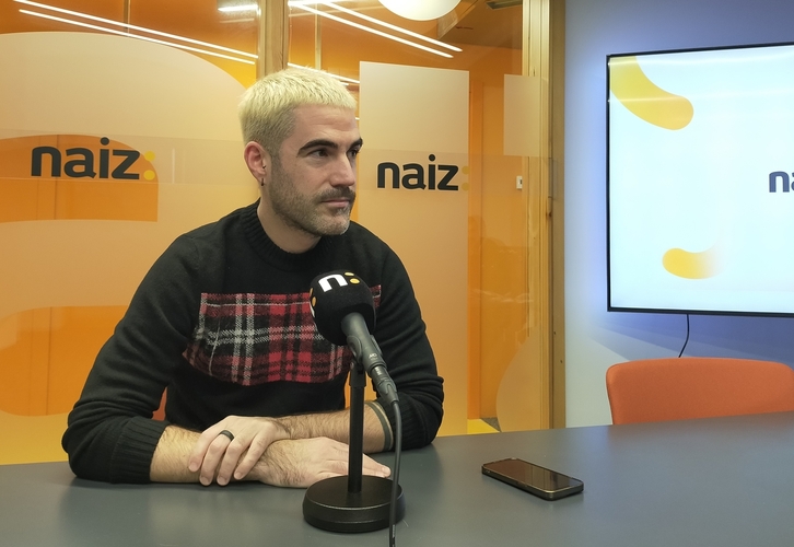 Ikoitz Arrese, secretario de Educación de EH Bildu. 