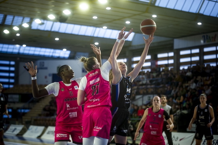 En el último precedente del pasado febrero, IDK Euskotren ganó en Mendizorrotza.