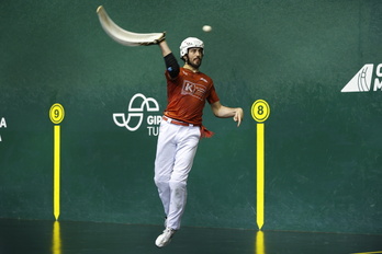 Barrenetxea ha vuelto a jugar un gran partido en Galarreta.