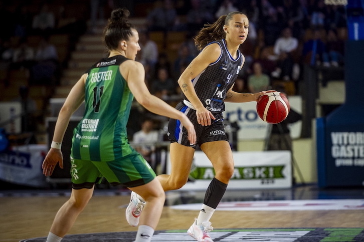 Melisa Gretter Kutxabank Araskiko antolatzaileak ezin izan du Alba Prieto geratu.