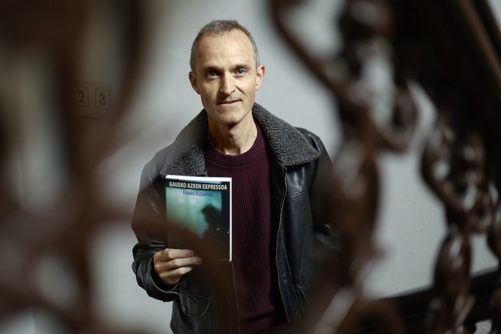 Eneko Aizpurua, lan berria eskuartean duela.