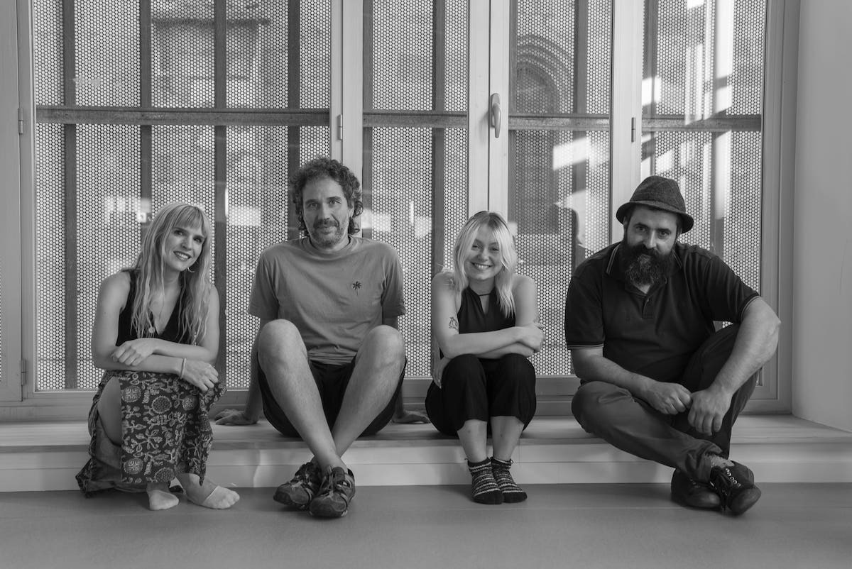 Irati Agirreazkuenaga, Mikel Ayllon, Iholdi Beristain eta Igor Arzuaga. (PISZIFAKTORIA IDEIEN LABORATEGIA)