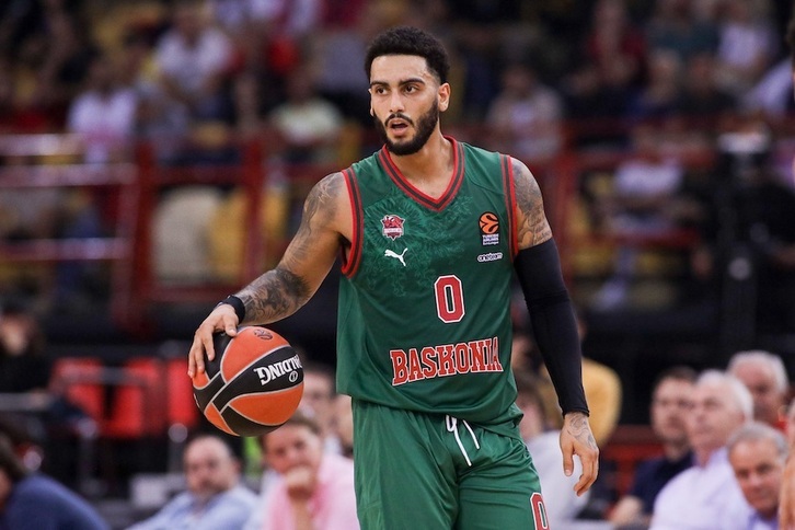 Markus Howard, auténtico referente del Baskonia en los peores momentos y para culminar la remontada en La Fonteta.