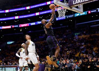 Los Lakers de LeBron James se han tomado muy en serio esta Copa de la NBA.