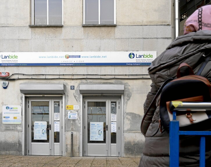 Oficina de Lanbide en Eibar.