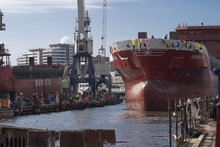 Astilleros Murueta, en Erandio.