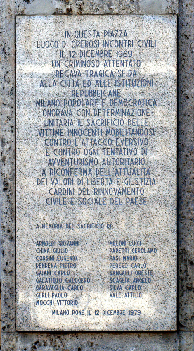 Italia: Sentencia tras 41 años del atentado fascista de Brescia por Ordine Nuovo. [HistoriaC] Piazzafontana3