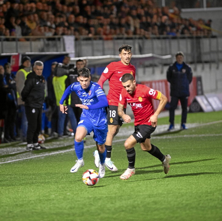 El Valle de Egües no pudo superar al Mallorca de Javier Aguirre. Por su parte, André Silva se estrenó como goleador con la Real.