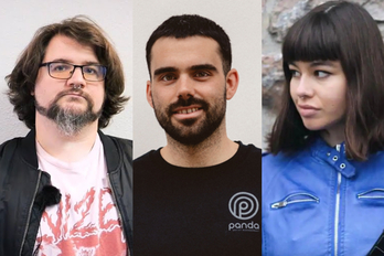 Urtzi Iza, Joseba Razkin eta Oihana Rodriguez izan ziren Zebrabidea DAko lehen mahainguruan