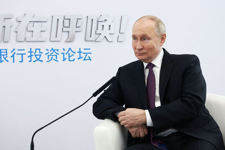 El presidente de Rusia, Vladimir Putin.