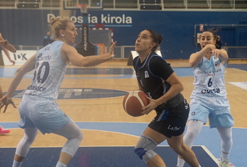 Perfumerias Avenidaren aurka egin zuen moduan, azkeneraino lehiatu du IDK Euskotrenek Zaragozan ere, eta garaipena hatz puntekin ikutu du.