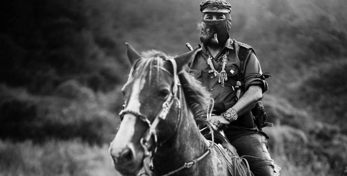 El subcomandante Marcos, hoy subcomandante Galeano. 