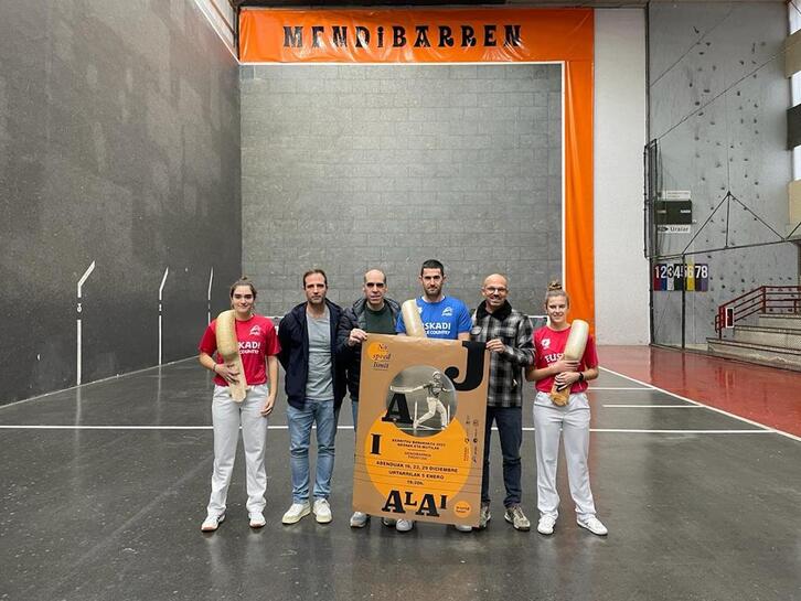 El campeonato individual de cesta de Berritxu se ha presentado este martes.