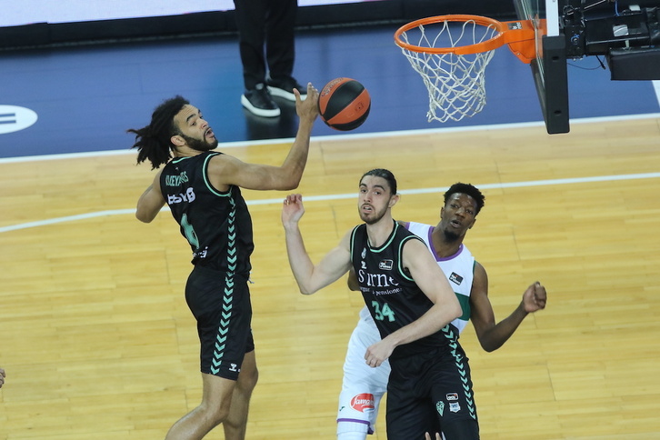 Bilbao Basket se ha tenido que emplear a fondo para vencer al Oporto.