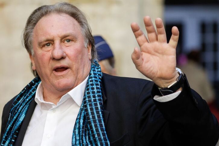 Gérard Depardieu, durante un festival de cine en Bruselas, en 2018.