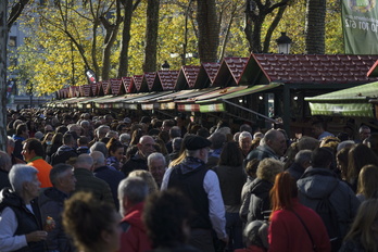 Iazko San Tomas azoka, Bilboko Areatzan.
