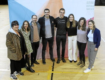 Finaleko zortzikotea, aurkezpen ekitaldian.