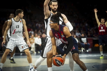 Tornike Shengelia frena en seco a Chima Moneke, y al Baskonia.