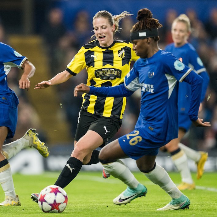 El Chelsea lo intentó todo pero el Hacken logró mantener su puerta a cero. BK Hacken