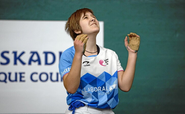 Goiuri Zabaleta, finalerdietan Leire Garai menderatu ostean.