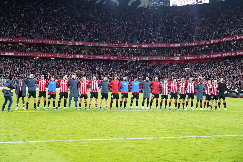Ondoren zaleekin ospatu 125. urteurreneko festa.