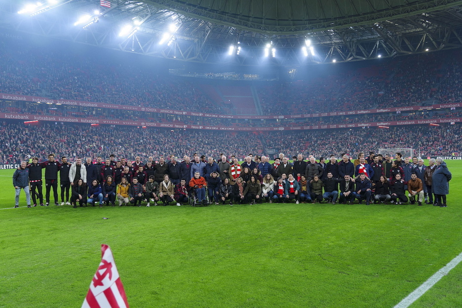 Atleticoren aurkako partida ondoren, jaiak jarraitu du.