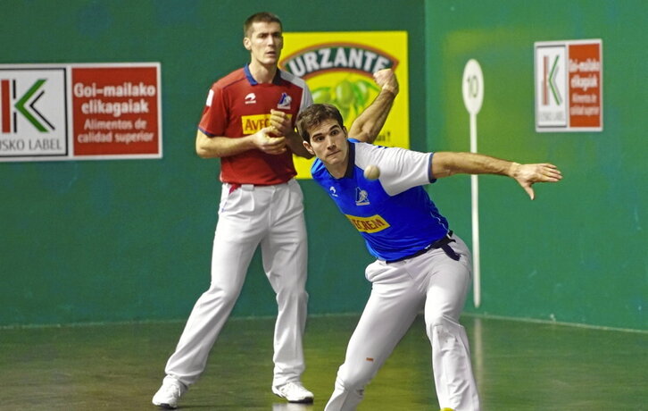 José Javier Zabaleta dominó por completo a Beñat Rezusta.
