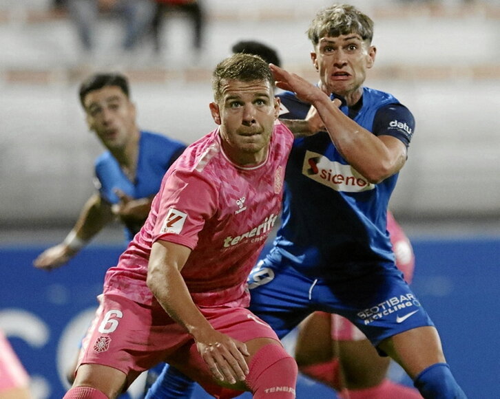 Una imagen del choque de Lezama.