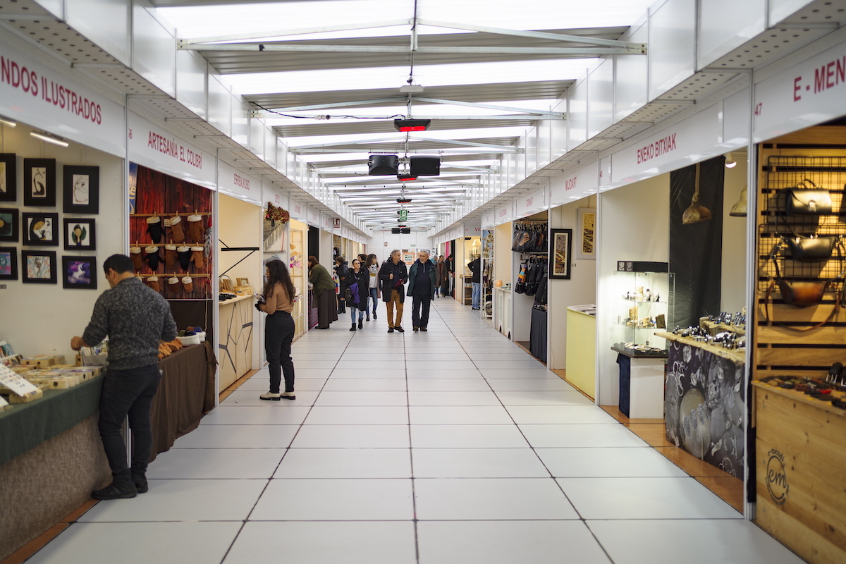 Gabonart azoka Areatzan dago. (Aritz Loiola/FOKU)