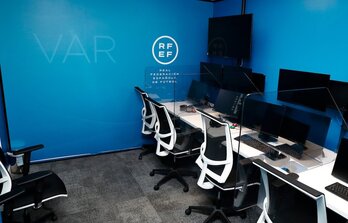 Imagen del VOR, la sala de operaciones del VAR de la Federación.