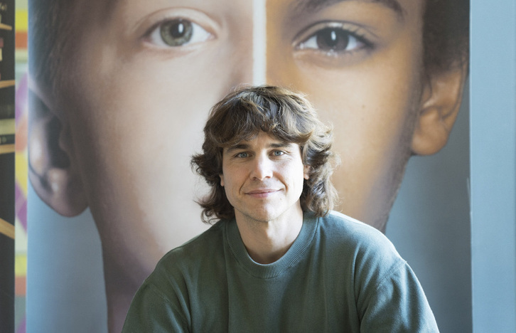 Irudian, Ion Yarritu EHUko ikertzailea.