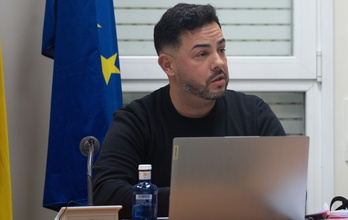 Diego Viñas, teniente de alcalde de Orkoien que no dimite. 