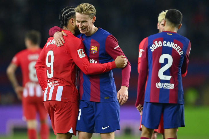 Barcelona y Atlético, dos de los equipos candidatos a esta Superliga en embrión.