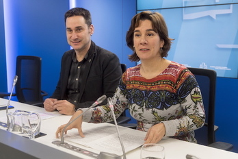 Leire Pinedo ha defendido la iniciativa que «heredó» de Iker Casanova.