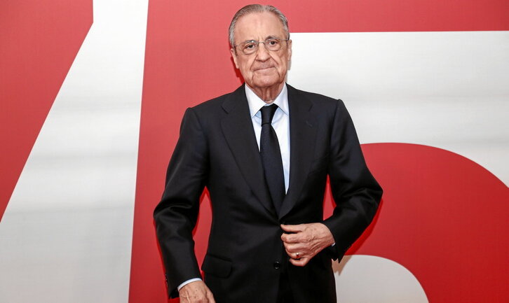El presidente del Real Madrid, Florentino Pérez, es el principal impulsor de la Superliga.