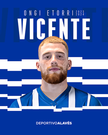 Carlos Vicente, nuevo refuerzo albiazul.