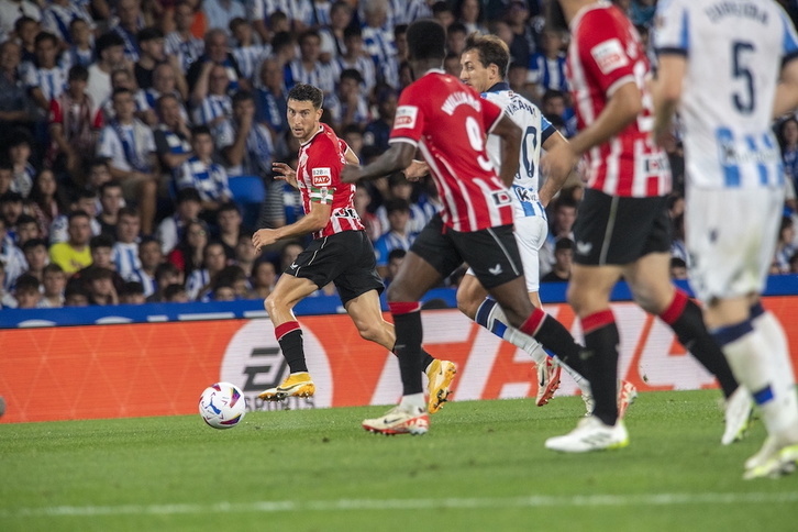 Athletic y Real se han ubicado en la zona noble de la clasificación durante la primera vuelta.