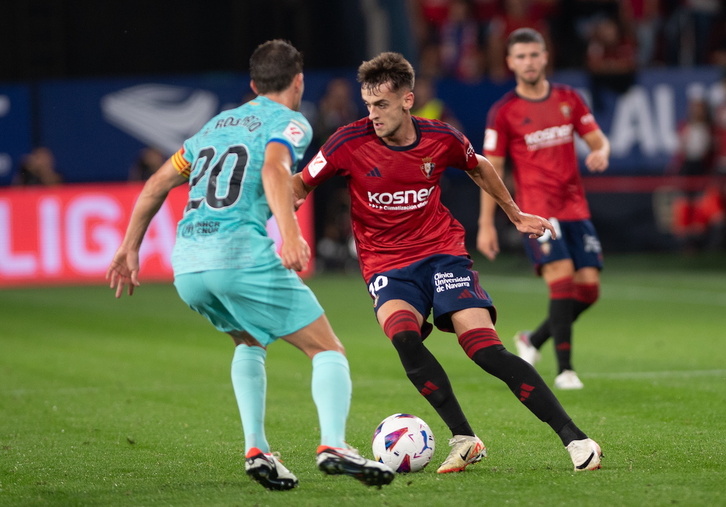 Osasuna jugará contra el Barcelona la segunda semifinal de la Supercopa.