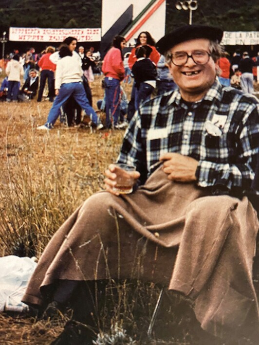 Paulo Garaialde, 1980eko Alderdi Egunean. 