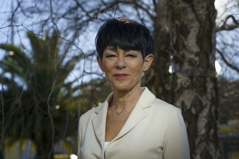 Maddalen Iriarte, EH Bilduren eleduna Gipuzkoako Batzar Nagusietan.