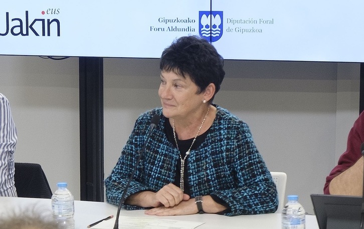 Anjeles Iztueta, Gaindegiako batzorde zientifikoaren koordinatzailea. 