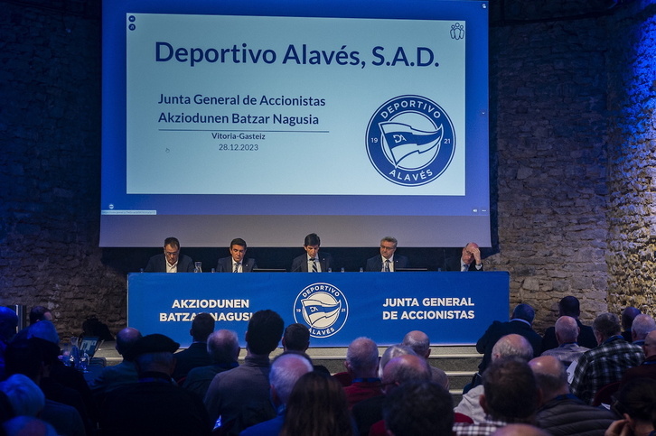 La Junta ha sido larga pero plácida para la directiva.