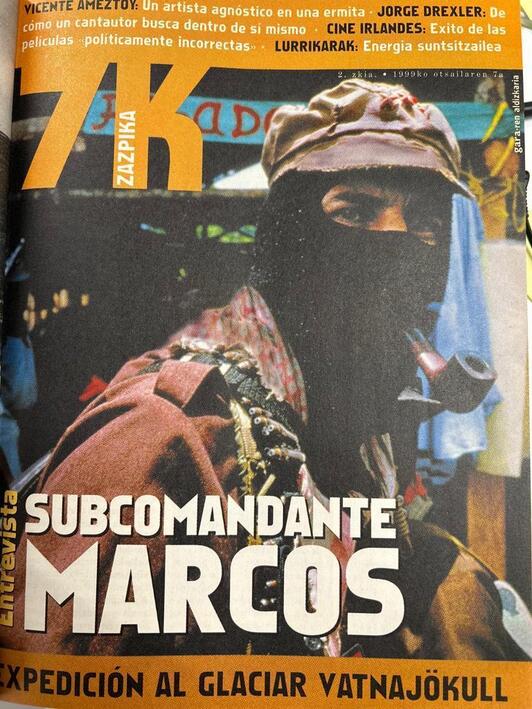 Portada del número 2 de ‘7K’, en febrero de 1999.