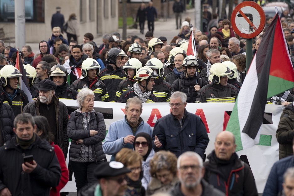 Suhiltzaile talde bat ere mobilizazioan izan da.