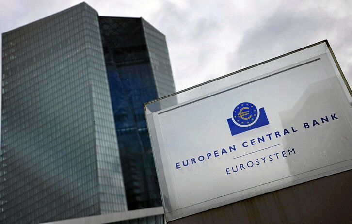 Sede del Banco Central Europeo, en Fráncfort.