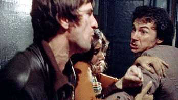 Harvey Keitel y Robert De Niro en una escena de 'Malas calles'.