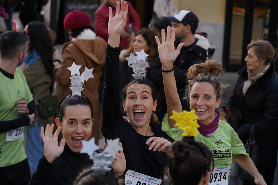 El esfuerzo deportivo siempre es más llevadero en buena compañía.