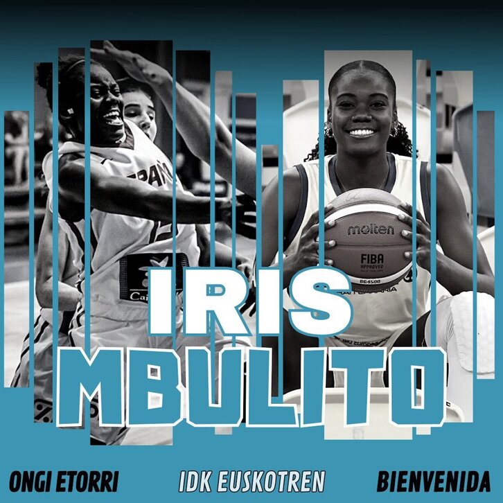Iris Junio Mbulito ya es jugadora del IDK.