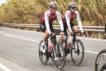 Los hermanos Izagirre han sido fieles a la carrera de su pueblo, Ormaiztegi, y han acabado en el podio.